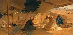 Araber i öknen, 1871